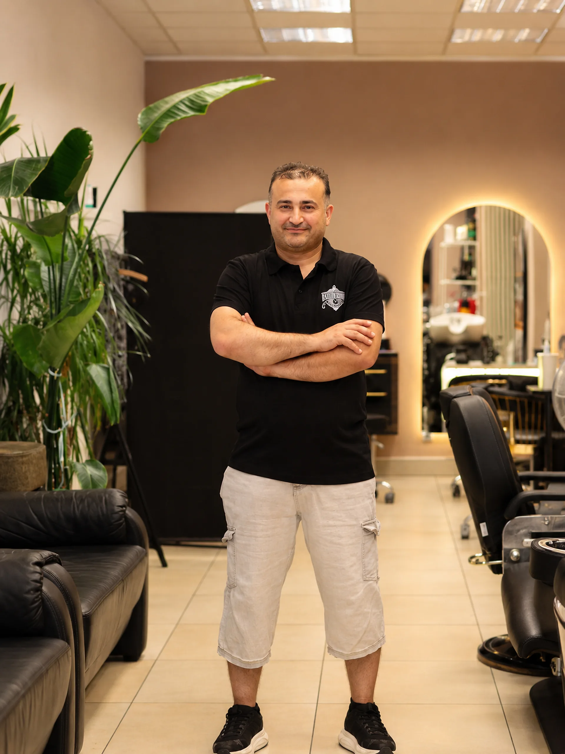 Inhaber vom Barbershop Kupferdreh im Salon